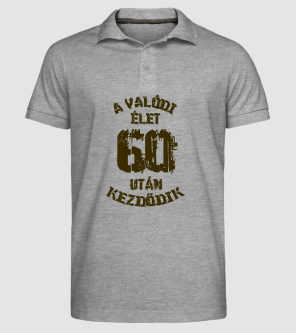  minta szürke pólón
