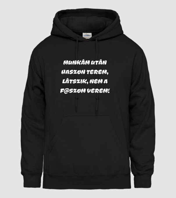  minta fekete pólón