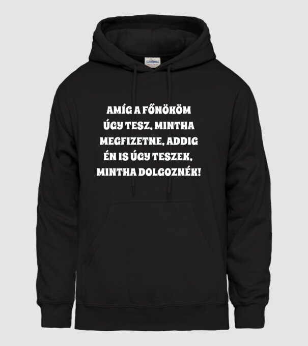  minta fekete pólón