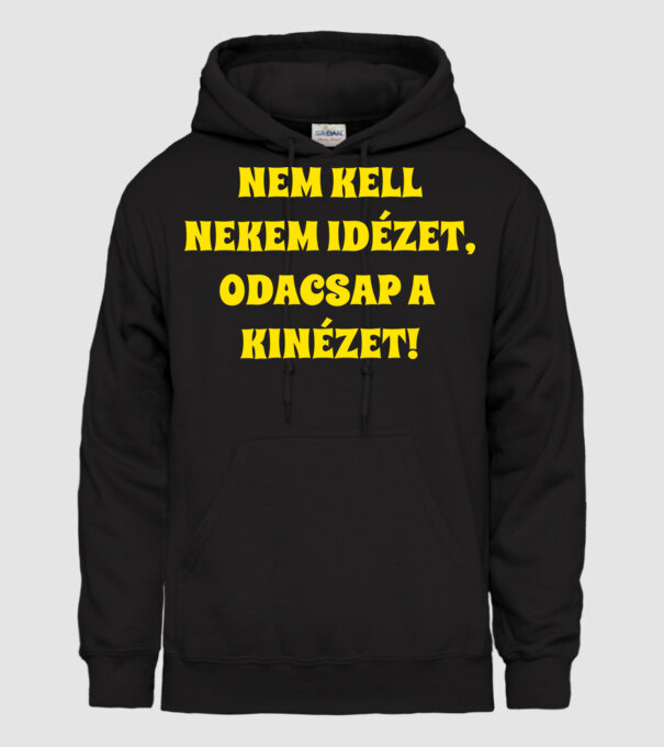  minta fekete pólón