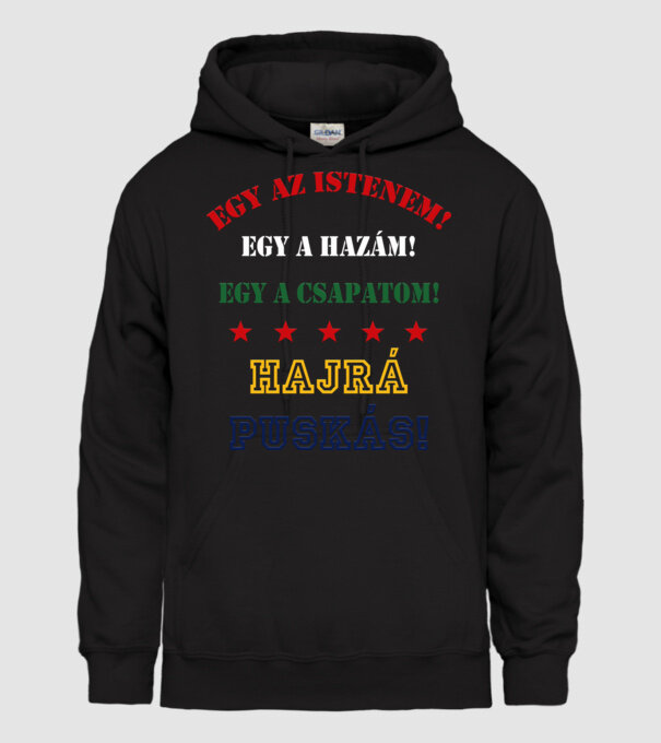  minta fekete pólón