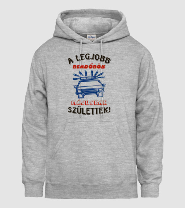  minta szürke pólón
