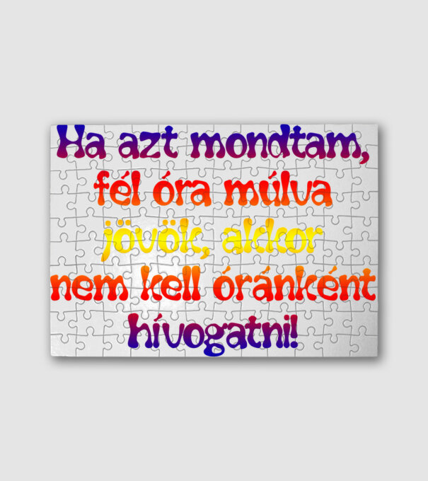  minta fehér pólón