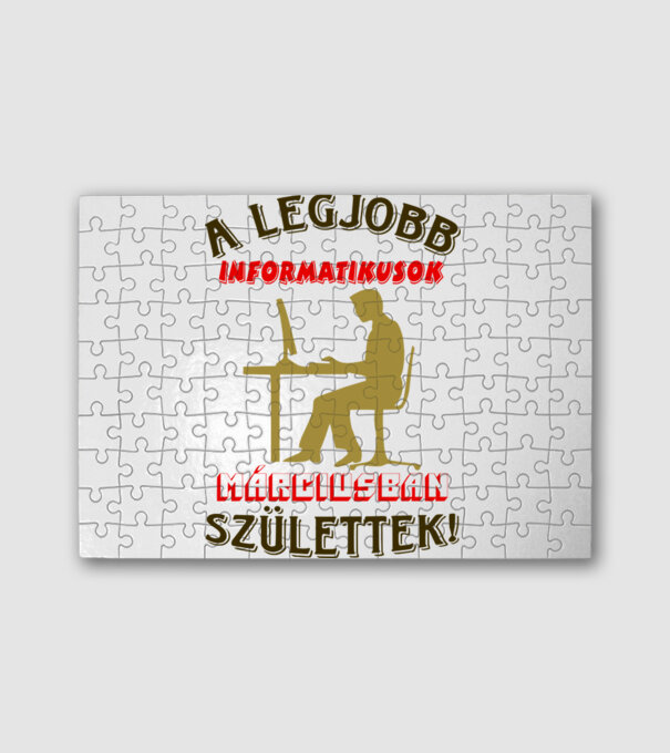  minta fehér pólón