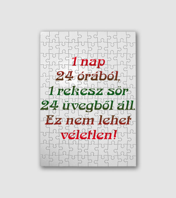  minta fehér pólón