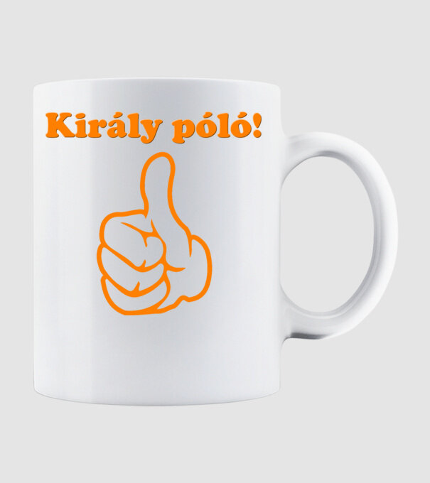  minta fehér pólón