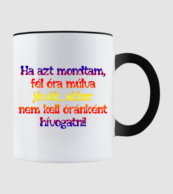  minta fekete pólón