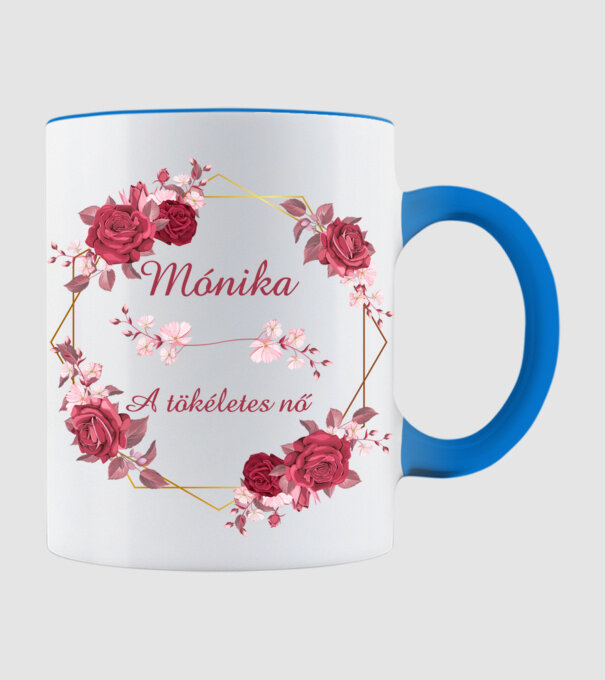  minta világoskék pólón