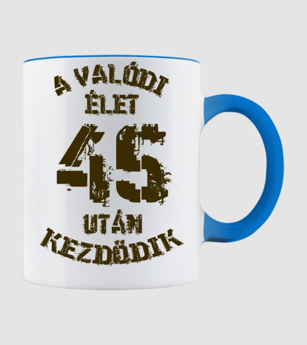  minta világoskék pólón