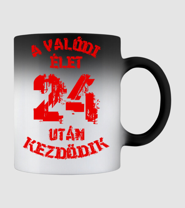  minta fekete pólón