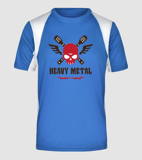  minta királykék pólón